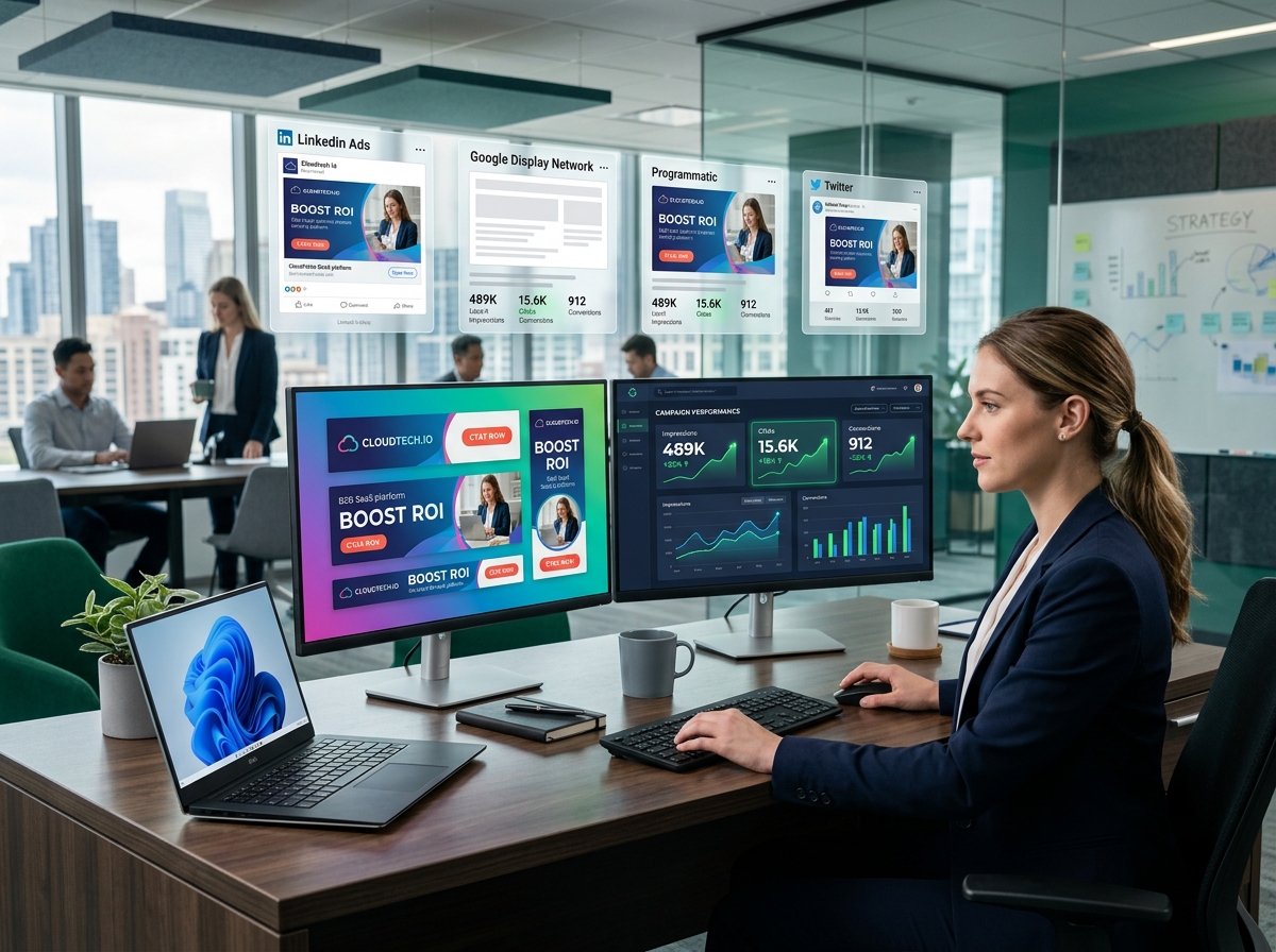MARS Digital Display Advertising & Programmatic AdTech Director reviewing campaign viewability analytics
