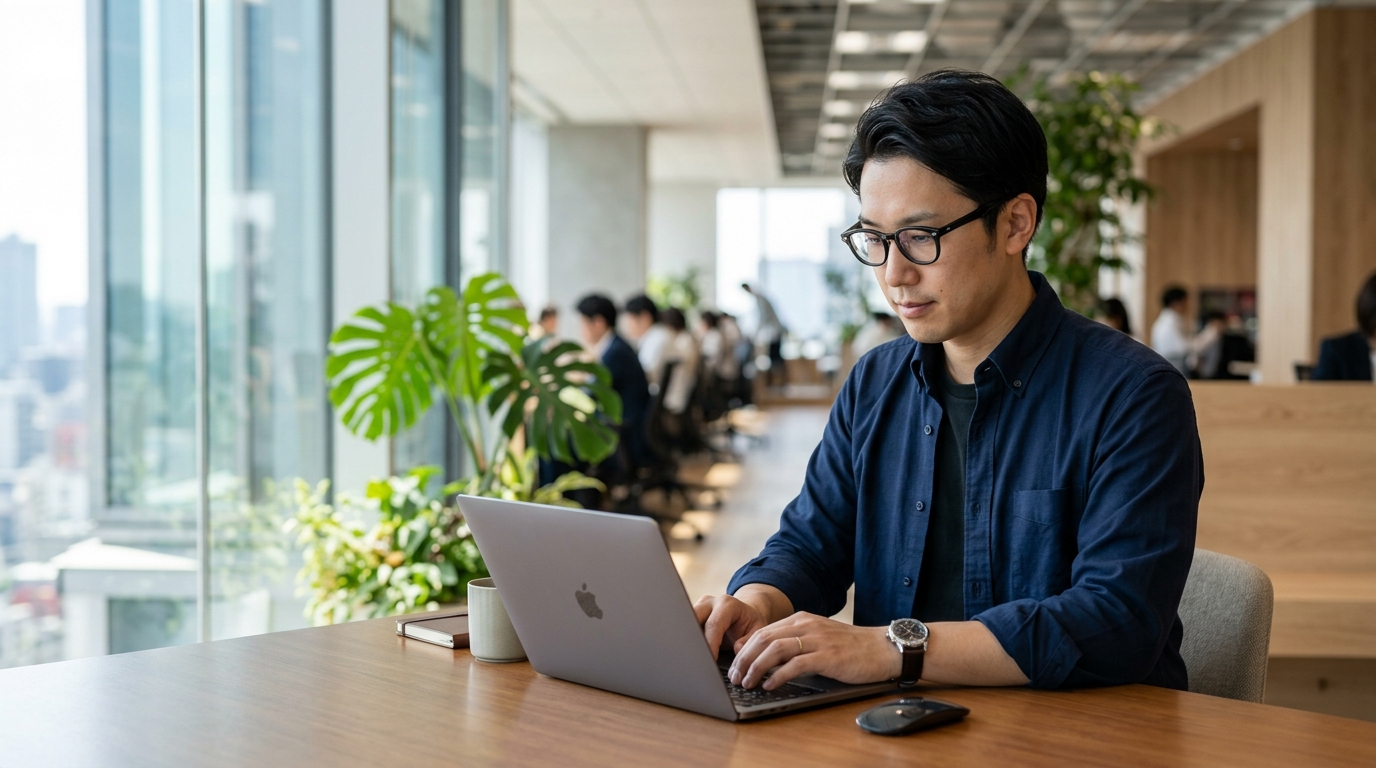 B2B Business Executive Working on Qualified Leads Pipeline
